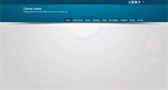 Desktop Screenshot of donnajones.org